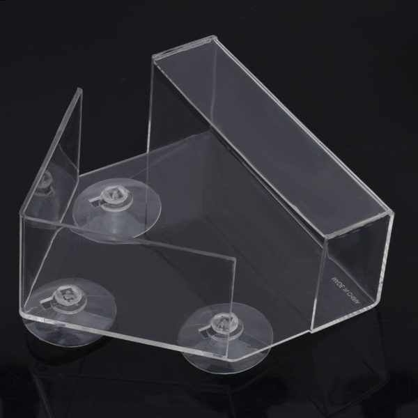 Fenêtre de vue en verre transparent, Table d'hôtel, graine de cacahuètes, aspiration suspendue, alimentation, Type de maison