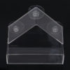 Fenêtre de vue en verre transparent, Table d'hôtel, graine de cacahuètes, aspiration suspendue, alimentation, Type de maison