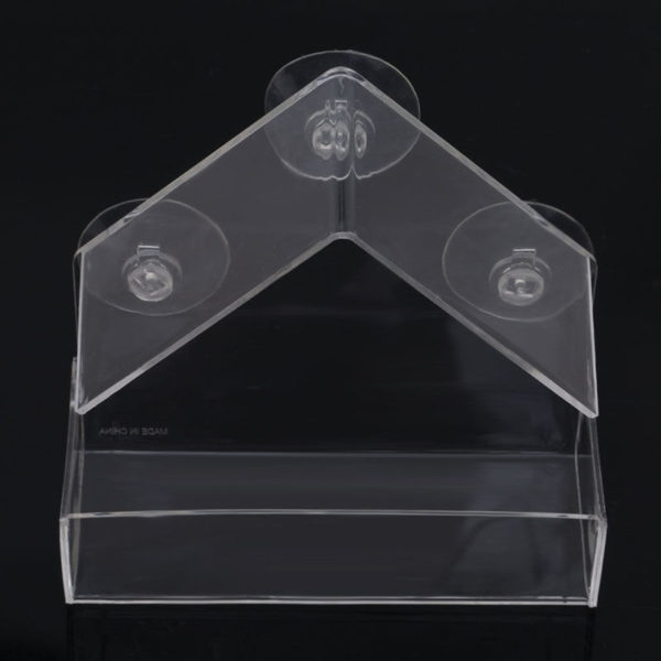 Fenêtre de vue en verre transparent, Table d'hôtel, graine de cacahuètes, aspiration suspendue, alimentation, Type de maison