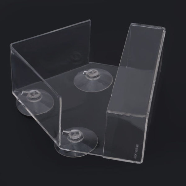 Fenêtre de vue en verre transparent, Table d'hôtel, graine de cacahuètes, aspiration suspendue, alimentation, Type de maison
